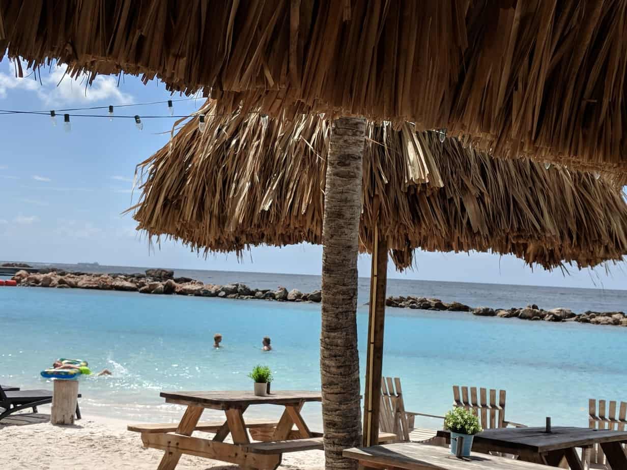 Mambo Beach in Curacao